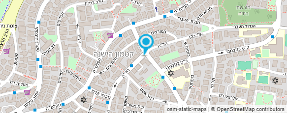 מפת הגעה אל גוטמן יאיר ורבקה אדריכלים ומתכנני ערים בע"מ