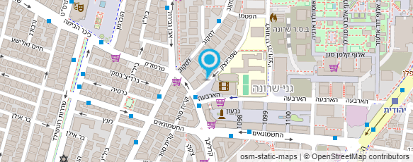 מפת הגעה אל ד"ר סיגל ברונו