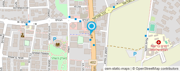 מפת הגעה אל הדר