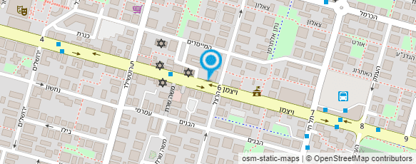 מפת הגעה אל ירקות השוק צביקה