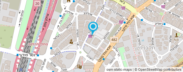 מפת הגעה אל אופנועי הבורסה מפת הגעה אל אופנועי הבורסה