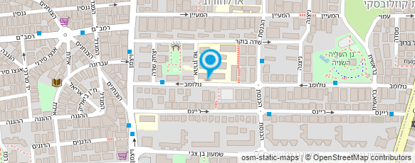 מפת הגעה אל מכללת אורט טכניקום