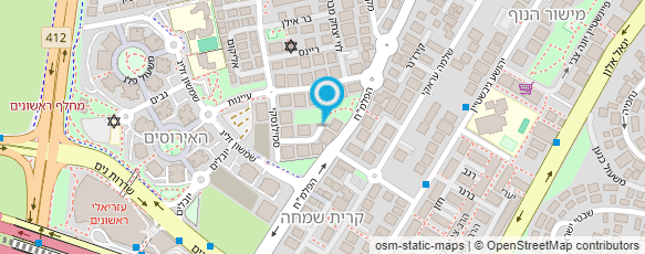 מפת הגעה אל גינון רותם מפת הגעה אל גינון רותם