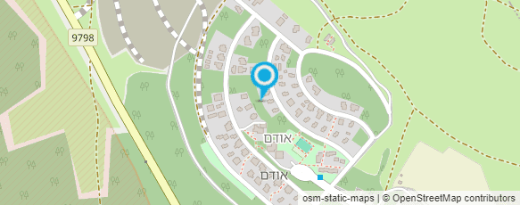 מפת הגעה אל אודם - פלסט