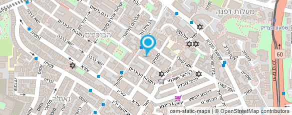 מפת הגעה אל תכשיטי כסף ראובן