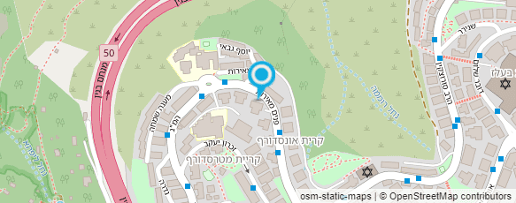 מפת הגעה אל תמסורת גרינברג - נדל"ן ופרסום