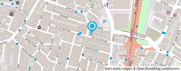 מפת הגעה אל ד"ר טלמור דוד