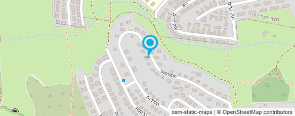 מפת הגעה אל הפינה הירוקה של עירית