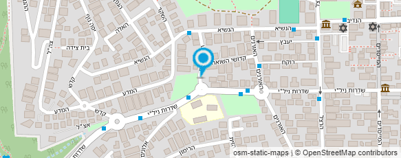 מפת הגעה אל ד"ר קסירר יוסי