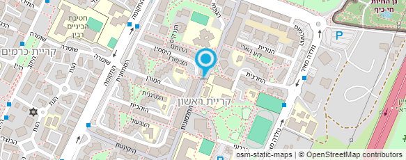 מפת הגעה אל ד"ר קאושנסקי נחום