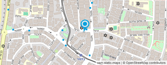 מפת הגעה אל כל תריס