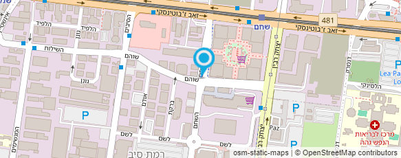 מפת הגעה אל g4s מוקד 99