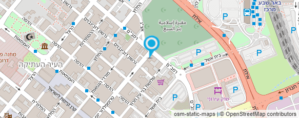 מפת הגעה אל וינברגר הרב צבי יהודה