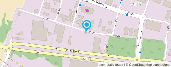 מפת הגעה אל עז רום מפעלי מתכת בע"מ