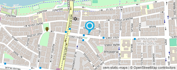 מפת הגעה אל א.א. שחר