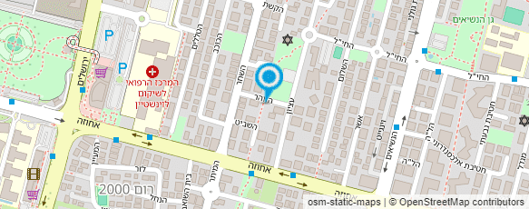 מפת הגעה אל ד"ר לנדמן יעקב