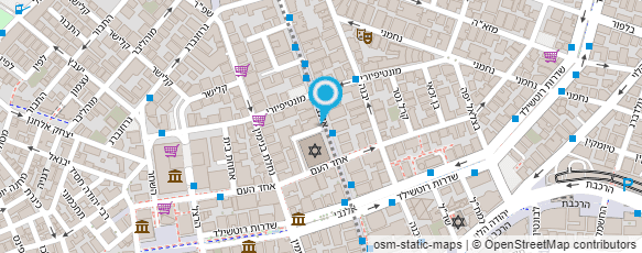 מפת הגעה אל עו"ד לוי עופר