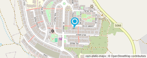 מפת הגעה אל רבבה - קהילה תורנית בשומרון