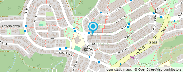 מפת הגעה אל י.מ. ישראל