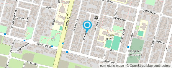 מפת הגעה אל ד"ר דוויק סבינה