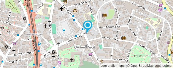מפת הגעה אל מכון אלברייט למחקר ארכיאולוגי