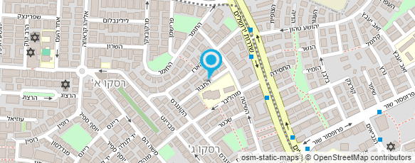 מפת הגעה אל א.א אופנועים חיים