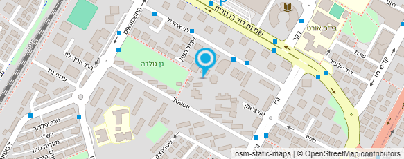 מפת הגעה אל א.מ. מנצר שרותים