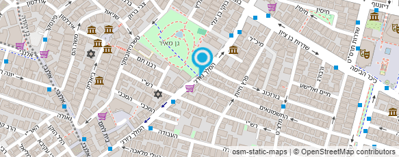 מפת הגעה אל טכנוקור 24 שעות