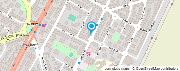 מפת הגעה אל זגגות מסגרות סביניה - שוני