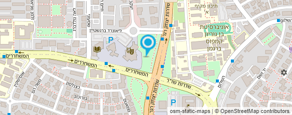 מפת הגעה אל תיאטרון באר-שבע