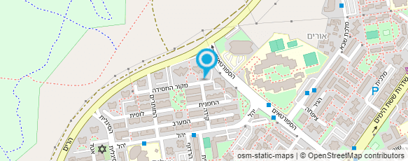 מפת הגעה אל מכון ליופי עדנה - רפלקסולוגית