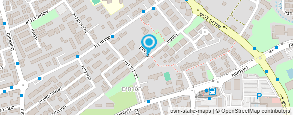 מפת הגעה אל מספרת אבי קוקו