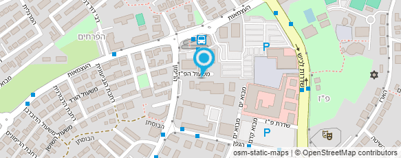 מפת הגעה אל שוש עמר