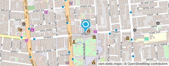 מפת הגעה אל ד"ר גדעון לבב