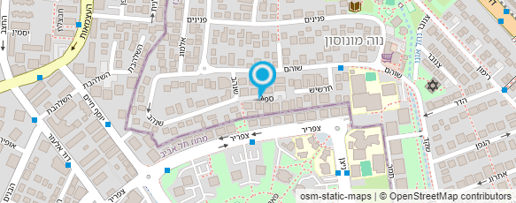 מפת הגעה אל מכון דורטל