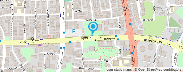 מפת הגעה אל בית יד לבנים אודיטוריום "שיין"