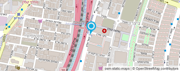 מפת הגעה אל עו"ד אשכולי יאיר