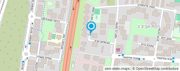 מפת הגעה אל ד"ר צוקרמן אייל