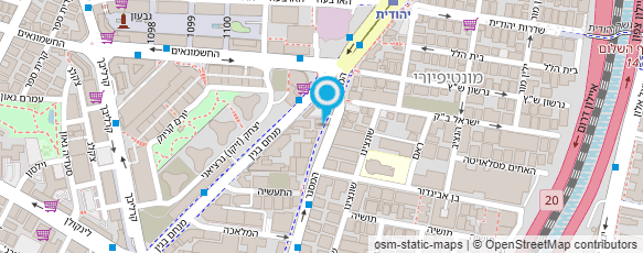 מפת הגעה אל הדר צבי