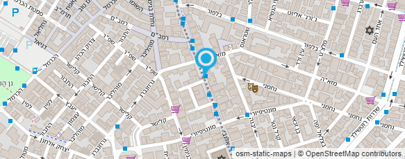 מפת הגעה אל "נעליה"/מרפאת הנעל