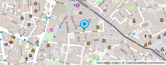 מפת הגעה אל ד"ר שטיינגרט אלכסנדר