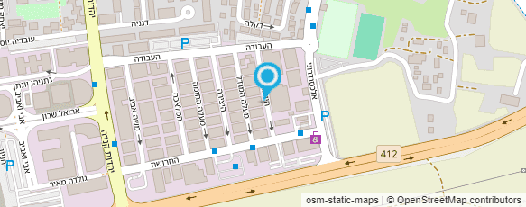 מפת הגעה אל גולד סנטר (ת. טלמור) בע"מ