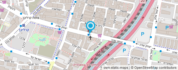 מפת הגעה אל אהרנברג פנחס - רואה חשבון