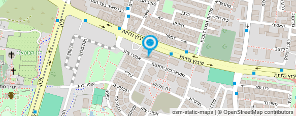 מפת הגעה אל אספיס אהרון-מתמטיקה