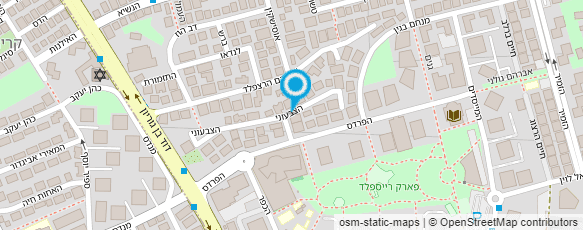 מפת הגעה אל עו"ד ונוטריון דובב אילן אביניר