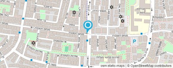 מפת הגעה אל טייטלבאום משה