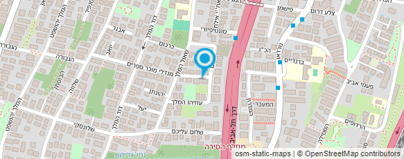 מפת הגעה אל יפתח-רותם מיכל