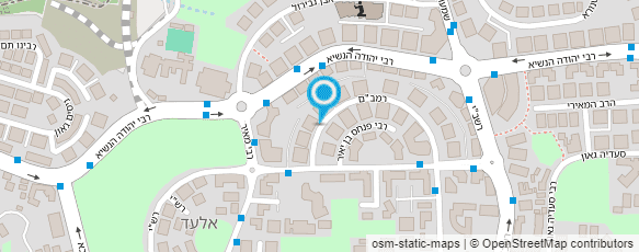 מפת הגעה אל צדוק מנחם