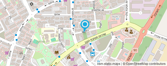 מפת הגעה אל שרות אקספרס