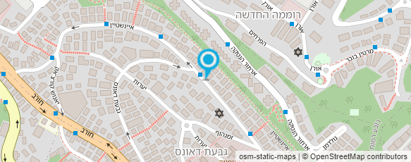 מפת הגעה אל רו"ח מנחם פרנקל